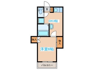 ファームハイツ千歳の物件間取画像